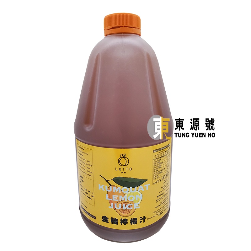 (樂桃)金桔檸檬汁2.5kg